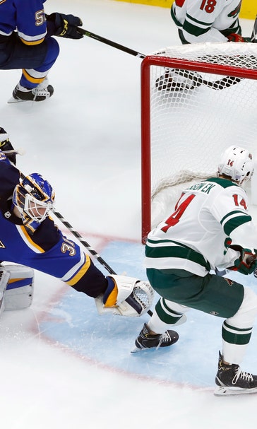 Granlund scores in third to lift Wild over Blues 3-2.